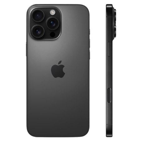 iPhone 16 Pro Max 256 Go Titane Noir - Grade A — Reconditionné Garanti 12 mois · Smarty Paris