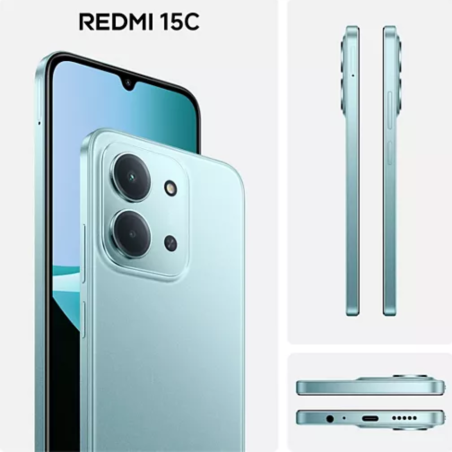 Xiaomi Redmi 15C 6 Go RAM + 128 Go ROM Vert - EU - Neuf