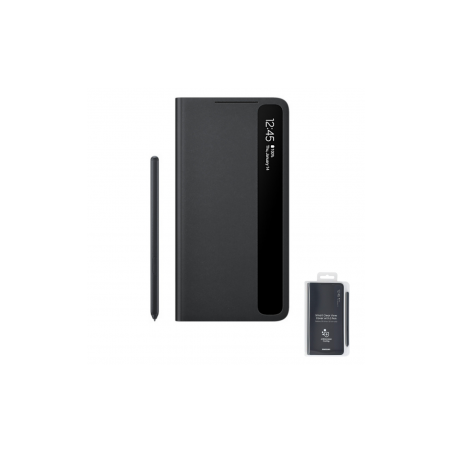 Étui Rabat Clear View Avec Stylet Samsung Galaxy S21 Ultra 5G (Origine