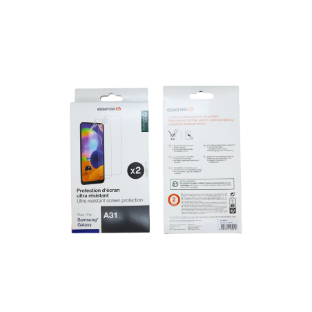 2Pcs Film Protection ESSENTIELB pour Samsung Galaxy A31 - Protections