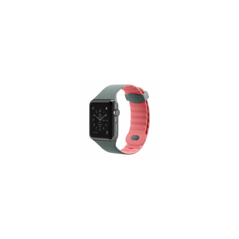 Bracelet Apple Watch 38/40/41mm Belkin Sport Band - Rose/Gris