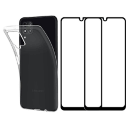 Pack Coque + 2Pcs Film Protection ESSENTIELB pour Samsung Galaxy A22 4G — Accessoire · Smarty Paris 18e