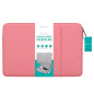 Housse intérieure Devia Justyle Business – MacBook/PC 13,3 à 14,2 pouces Rose