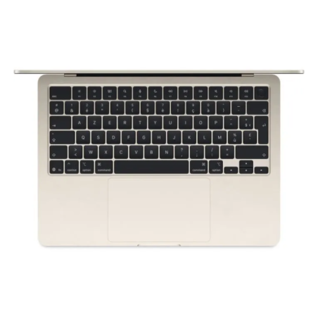 MacBook Air 13" MW0Y3FN/A - 16 Go RAM/256 Go SSD - Apple M4 - Lumière Stellaire - AZERTY - Neuf · Smarty Paris