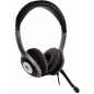 USB Stereo Headset V7 Deluxe – Black with Mic