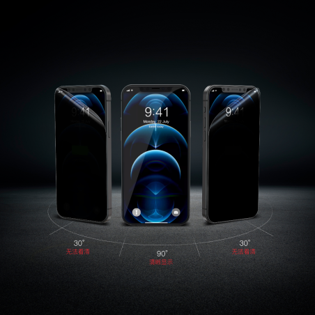 Film De Protection Hydrogel Anti-Espion Auto-Réparant Épaissi 0,25 mm - 25 Pcs (Sans Code) — Accessoire · Smarty Paris 18e