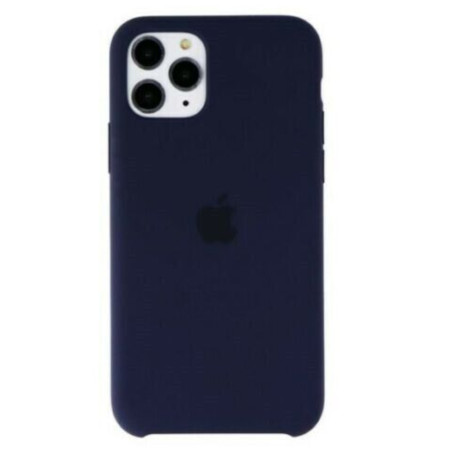 Coque en Silicone iPhone 11 Pro Max Minuit Bleu (Apple) — Apple · Smarty Paris 18e