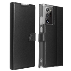 Etui Cuir ADEQWAT pour Samsung Galaxy Note 20 Ultra Noir — Accessoire · Smarty Paris 18e