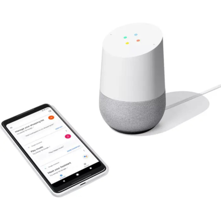 Enceinte intelligente sans Fil Google Home GA3A0048 - Blanc — Google · Smarty Paris 18e