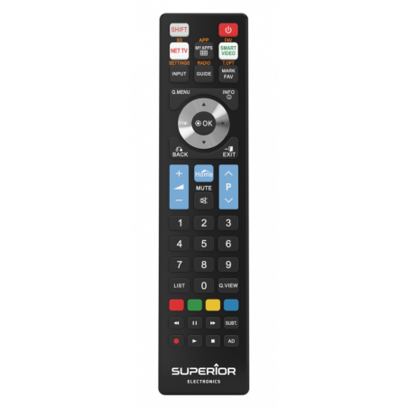 Télécommande Universelle LG – Compatible TV après 2000 / Utilisation Immédiate - Superior Electronics SUPTRB007 · Smarty Paris