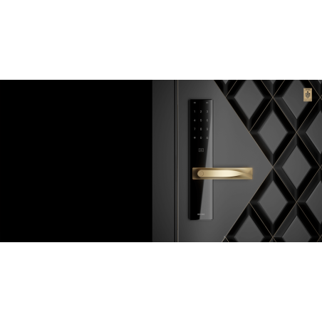 Serrure connectée WiFi S2 DC 7.5V Compatible Portes 40-120 mm - ORVIBO Smart Door Lock S2 337 × 67 × 71.3 mm · Smarty Paris
