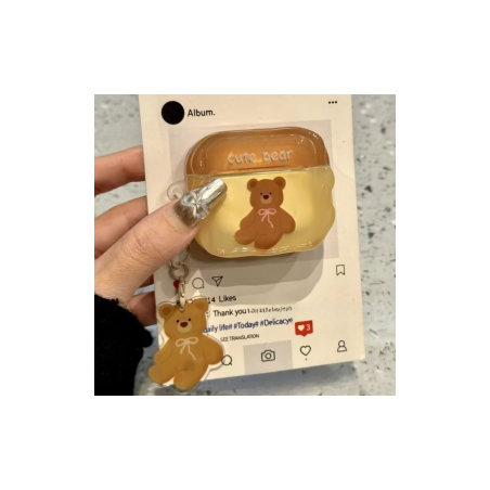 Coque de Protection AirPods en Transparent - Animaux de Dessins Animés