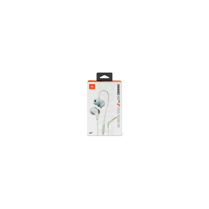 Ecouteurs Filaires Etanches JBL Endurance Run 2 - JBLENDURRUN2WHT - Blanc