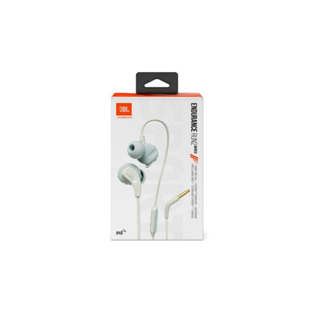Ecouteurs Filaires Etanches JBL Endurance Run 2 - JBLENDURRUN2WHT - Bl