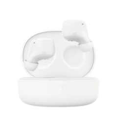 Écouteurs Bluetooth Sans fil Belkin SoundForm Bolt AUC009BTWH - Blanc