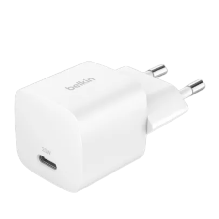 Adaptateur Secteur USB-C BELKIN Wall Charger 25W - WCA012KQWH — Belkin · Smarty Paris 18e