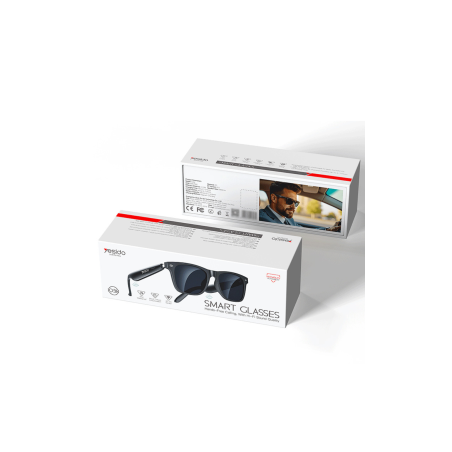 Lunettes Intelligentes Bluetooth avec Appels Mains Libres et Longue Au
