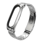 Bracelet Acier pour Montre Mi Smart Band 3/4/5/6 - Argent