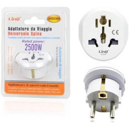 Adaptateur Universelle Prise Multifonction LinQ ATQ2355 — LinQ · Smarty Paris 18e
