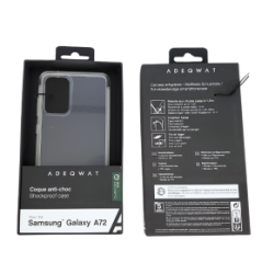 Coque Antichoc Transparent ADEQWAT pour Samsung Galaxy A72 - Protectio
