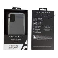 Coque Antichoc Transparent ADEQWAT pour Samsung Galaxy S20 Plus - Prot