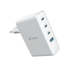 Chargeur GaN Power Delivery 100W 3C+A Devia Extreme Speed Series (EU) - Blanc — Devia · Smarty Paris 18e