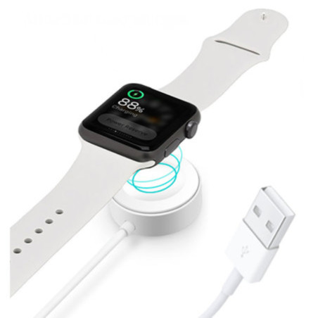 Chargeur Magsafe Apple Watch USB - Devia Smart Series - Blanc — Devia · Smarty Paris 18e