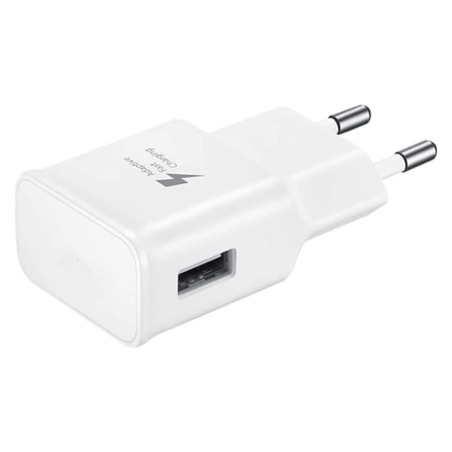 Chargeur Rapide Samsung EP-TA200EWE 15 W + Câble USB-C Blanc - Vrac (Original) — Samsung · Smarty Paris 18e