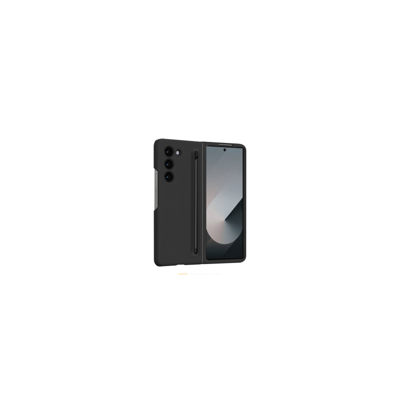 Coque de Protection Samsung Galaxy Z Fold/Flip Toucher Peau Liquide - Noir