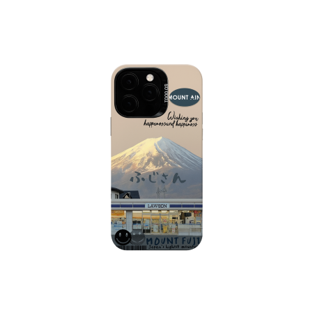 Coque de Protection en PC pour iPhone - Le Mont Fuji - Protections Ref