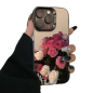 Coque de Protection en PC pour iPhone - Roses rouges et blanches