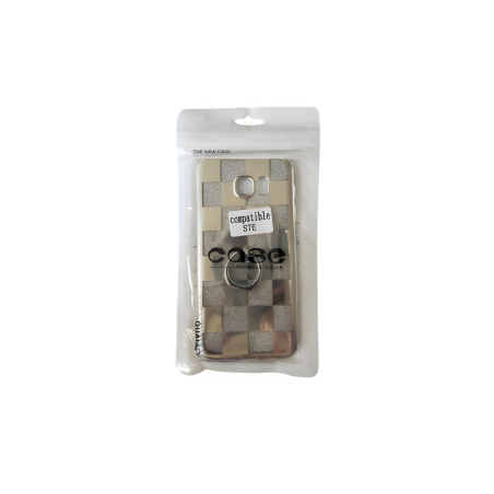 Coque de Protection en silicone avec Support Anneau - Série Carrée Sci