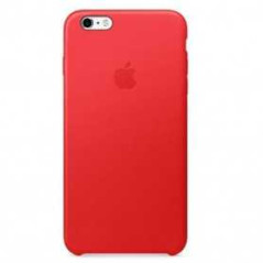 Coque en Cuir iPhone 6 Plus / iPhone 6S Plus Rouge MKXG2ZM/A (Apple) -