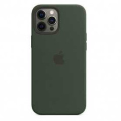 Coque en Silicone avec MagSafe iPhone 12 Pro Max Vert MHLC3ZE/A (Apple