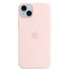 Coque en Silicone avec MagSafe iPhone 14 Plus Rose (Apple) - Protectio
