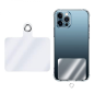 Patch Universel pour Lanière de Téléphone avec Anneau en Métal - Transparent Patch Universel pour Lanière de Téléphone avec Anneau en Métal - Transparent