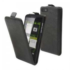 Etui clapet E-Line pour BlackBerry Z10 - Noir - Protections Ref F4568