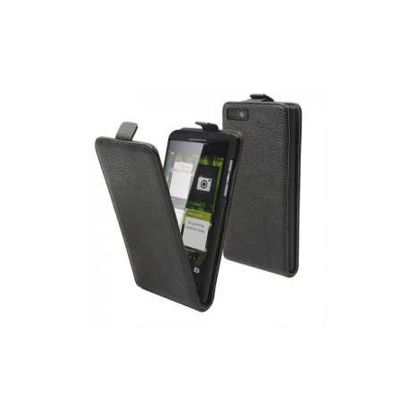 Etui clapet E-Line pour BlackBerry Z10 - Noir - Protections Ref F4568