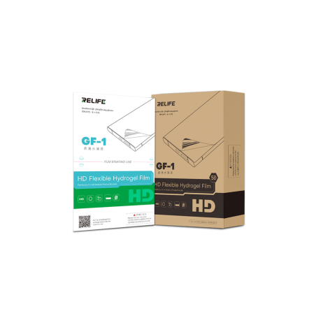 Film Hydrogel HD Flexible RELIFE GF-1 - 50Pcs (Sans Code) - Protection