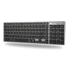 Clavier Bluetooth Rechargeable Français AZERTY - NGS - Noir et Gris — NGS · Smarty Paris 18e