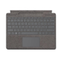 Housse/Clavier Microsoft Signature Platinum avec Support pour Surface Pro 8/9 - QWERTZ Keyboard