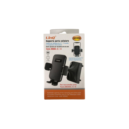 Support pour Téléphone Tesla Model S / Tesla Model X - LinQ H3356 - Su