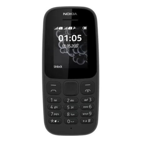 Téléphone Portable Nokia 105 4e édition 1.77" - Noir (Neuf) — Reconditionné Garanti 12 mois · Smarty Paris