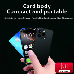 Mini Smartphone Android S17 - 4G, 4 Go/64 Go, Écran 3.75" - Noir - Neuf — Reconditionné Garanti 12 mois · Smarty Paris · Smarty 