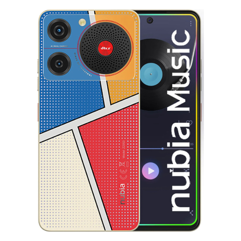 ZTE Nubia Music 128 Go Double SIM - Orange - Neuf — Reconditionné Garanti 12 mois · Smarty Paris