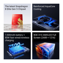 Nubia Redmagic 11 Pro 5G 12Go 256Go Noir Mat Cryo - EU - Neuf — Reconditionné Garanti 12 mois · Smarty Paris · Smarty Paris