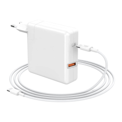 Chargeur Mural 79W Port USB C Power Delivery Port USB Câble 2m LinQ PD6520 Blanc — LinQ · Smarty Paris 18e