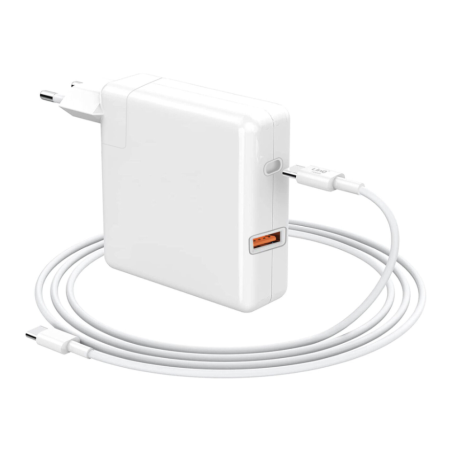 Chargeur Mural 79W Port USB C Power Delivery Port USB Câble 2m LinQ PD6520 Blanc — LinQ · Smarty Paris 18e