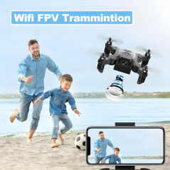 Mini Drone Professionnel Portable RTF Pliable RC Quadricoptè