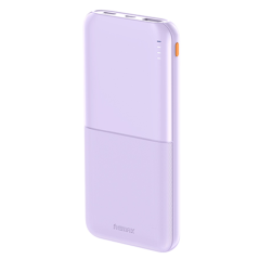 Power Bank 10000mAh REMAX Lango II Series RPP-23 – Charge Rapide 2.4A – 1 Port USB & Type-C – Violet